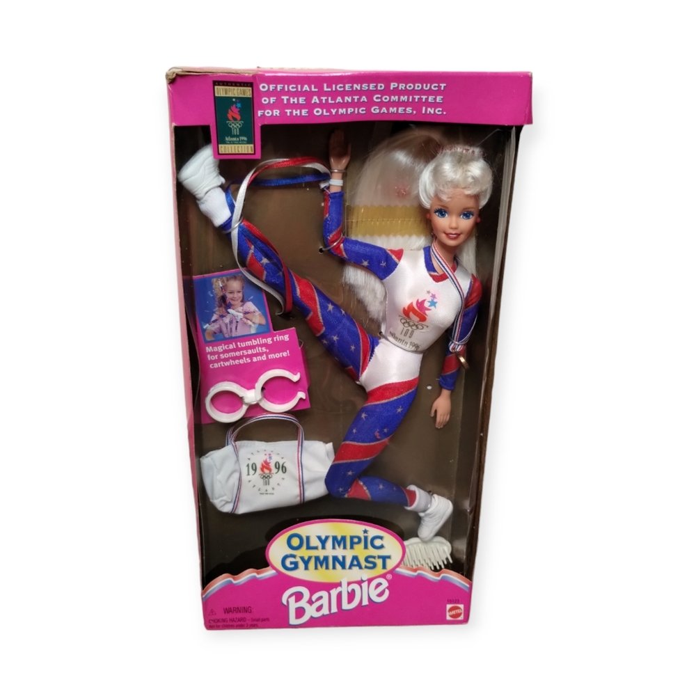 Barbie Olympic Gymnast 1996‎ Atlanta Games Doll Vintage